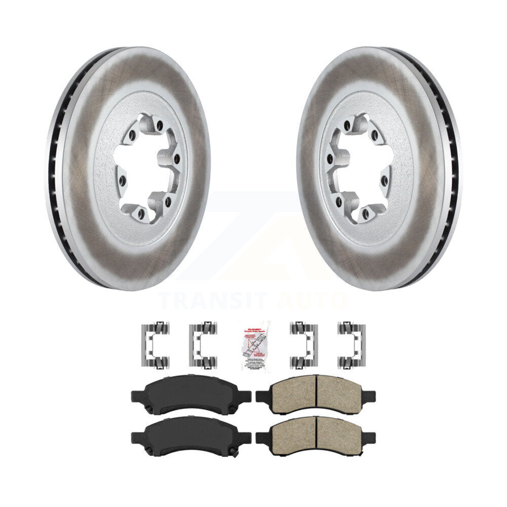 Coated Disc Rotors and Ceramic Brake Pads Kit-KGA-100900 - Kit.bestparts.ca Kit.bestparts.ca