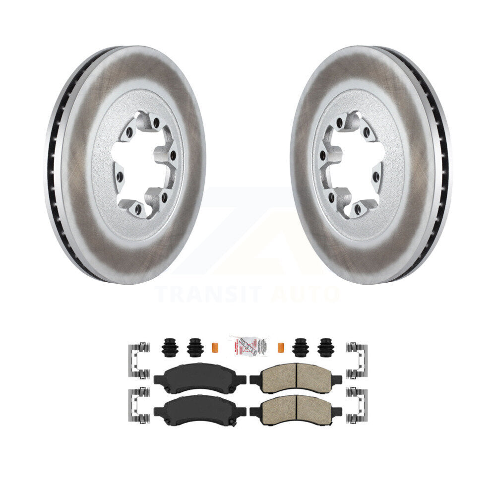 Coated Disc Rotors and Ceramic Brake Pads Kit-KGA-100901 - Kit.bestparts.ca