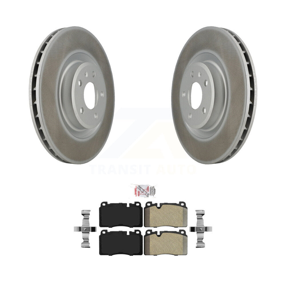 Coated Disc Rotors and Semi-Metallic Brake Pads Kit-KGA-100909 - Kit.bestparts.ca