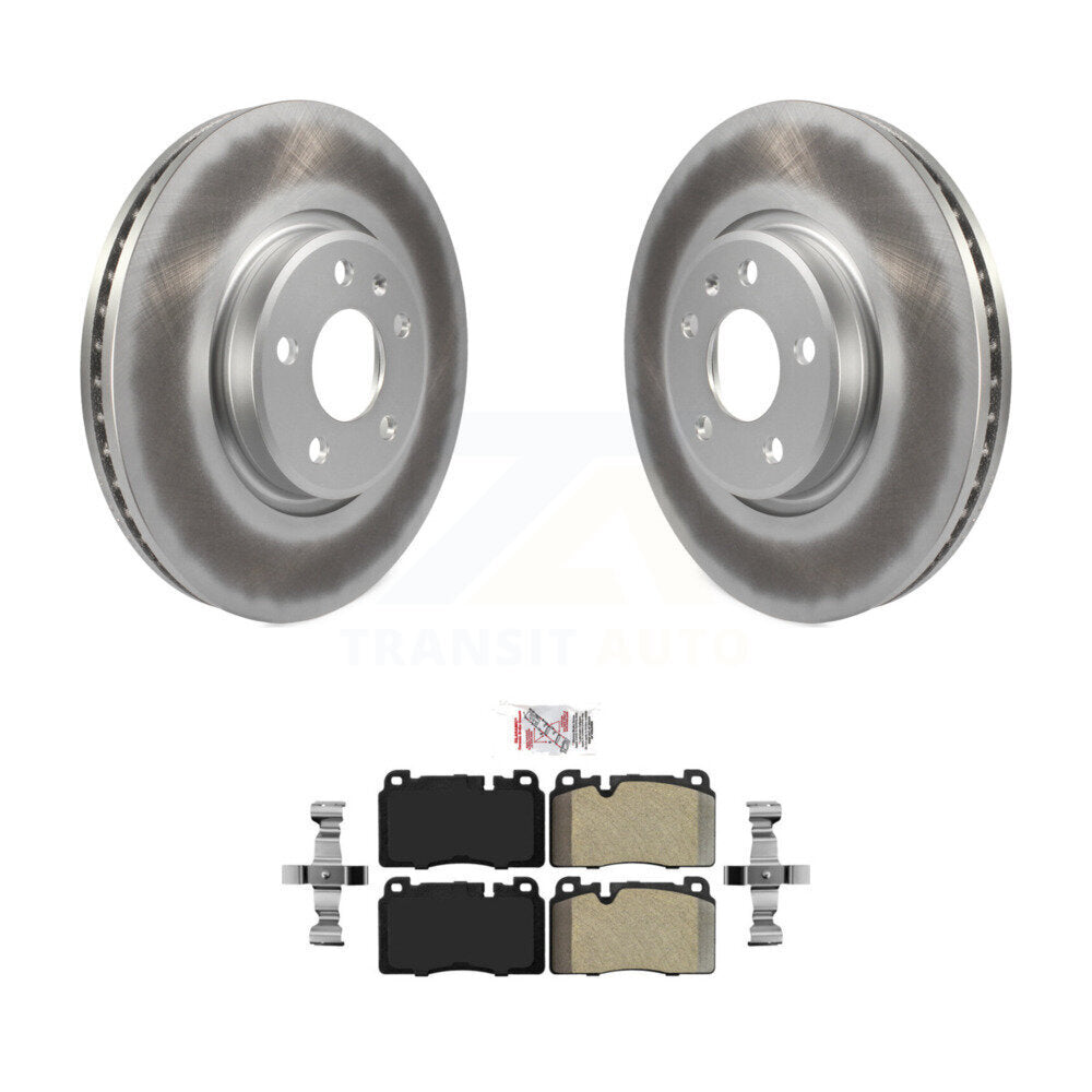 Coated Disc Rotors and Semi-Metallic Brake Pads Kit-KGA-100910 - Kit.bestparts.ca