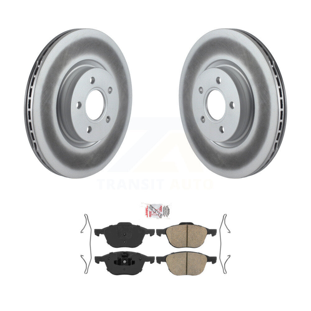 Coated Disc Rotors and Ceramic Brake Pads Kit-KGA-100914 - Kit.bestparts.ca