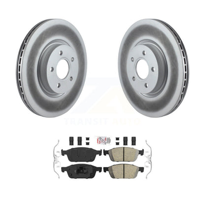 Coated Disc Rotors and Ceramic Brake Pads Kit-KGA-100915 - Kit.bestparts.ca