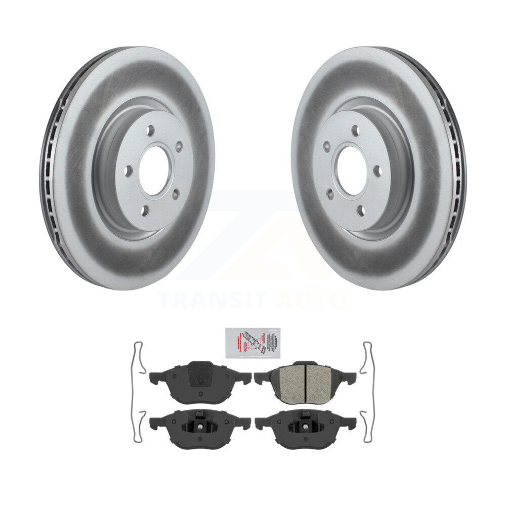 Coated Disc Rotors and Semi-Metallic Brake Pads Kit-KGA-100916 - Kit.bestparts.ca Kit.bestparts.ca