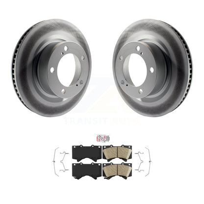 Coated Disc Rotors and Ceramic Brake Pads Kit-KGA-100922 - Kit.bestparts.ca