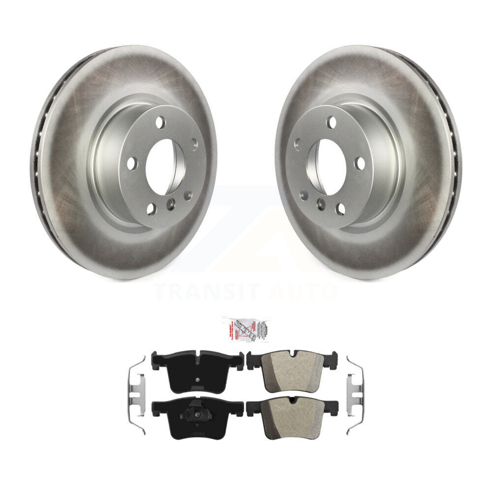 Coated Disc Rotors and Semi-Metallic Brake Pads Kit-KGA-100924 - Kit.bestparts.ca