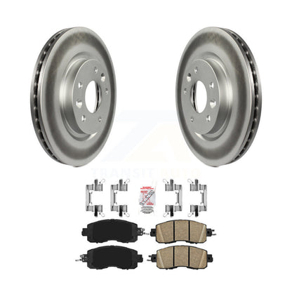 Coated Disc Rotors and Ceramic Brake Pads Kit-KGA-100943 - Kit.bestparts.ca