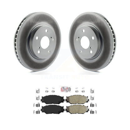 Coated Disc Rotors and Semi-Metallic Brake Pads Kit-KGA-100950 - Kit.bestparts.ca