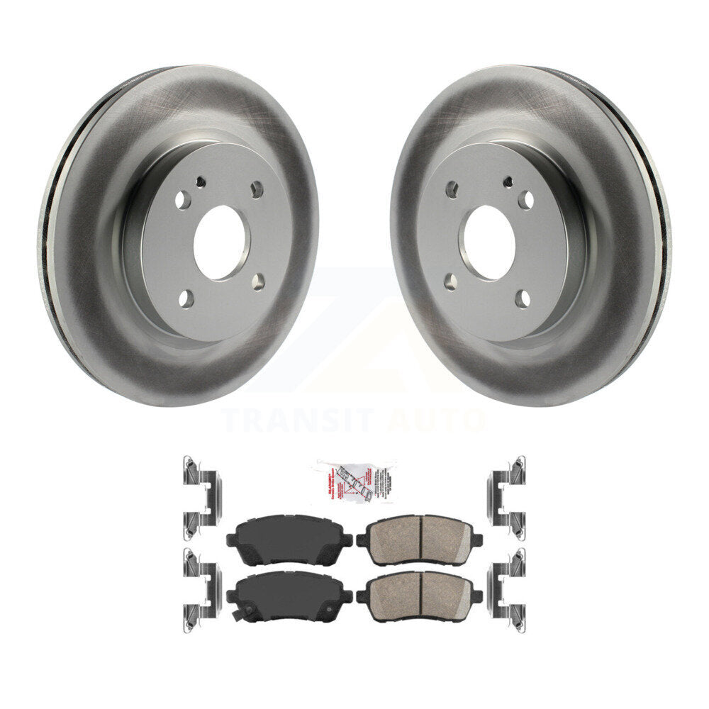 Coated Disc Rotors and Ceramic Brake Pads Kit-KGA-100951 - Kit.bestparts.ca Kit.bestparts.ca