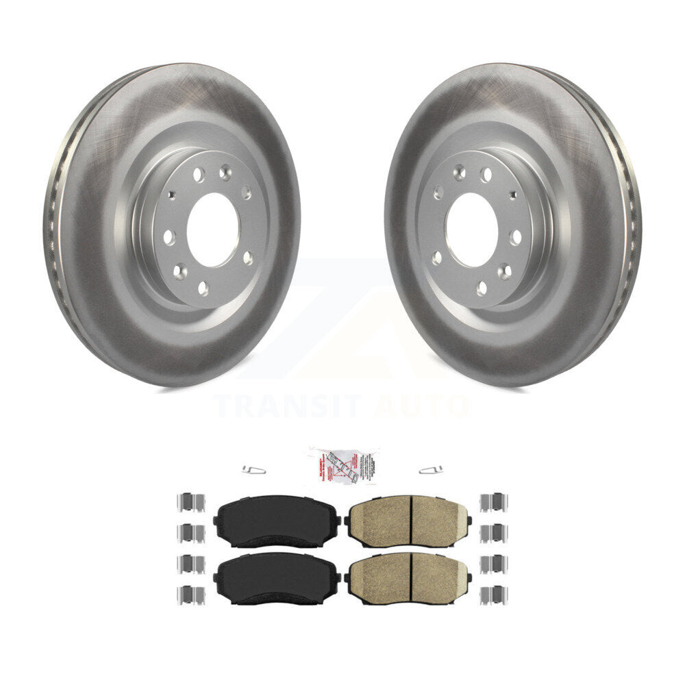 Coated Disc Rotors and Ceramic Brake Pads Kit-KGA-100952 - Kit.bestparts.ca Kit.bestparts.ca