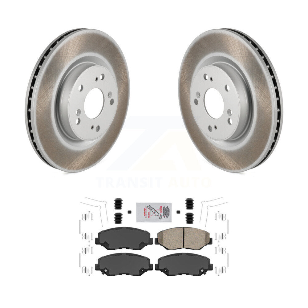 Coated Disc Rotors and Ceramic Brake Pads Kit-KGA-100968 - Kit.bestparts.ca Kit.bestparts.ca