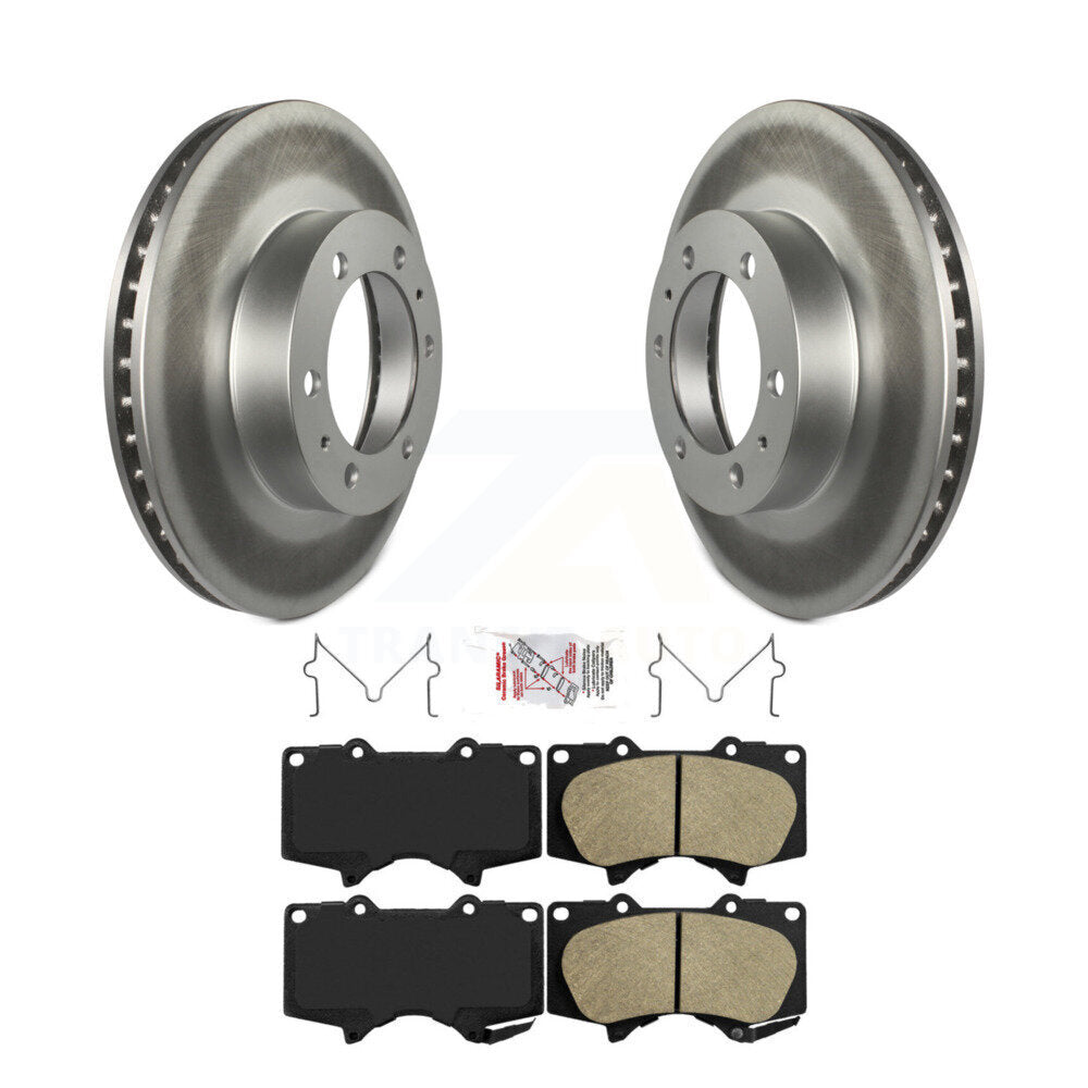 Coated Disc Rotors and Ceramic Brake Pads Kit-KGA-100971 - Kit.bestparts.ca