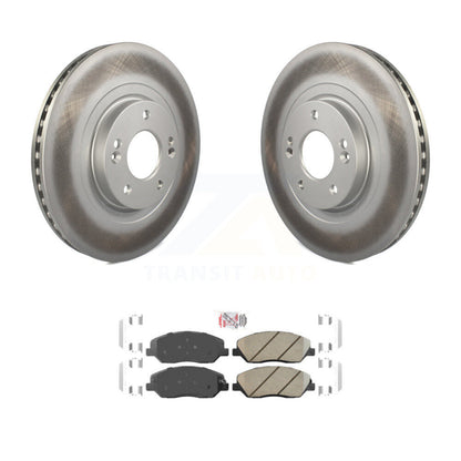 Coated Disc Rotors and Ceramic Brake Pads Kit-KGA-100976 - Kit.bestparts.ca
