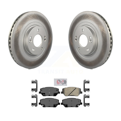 Coated Disc Rotors and Ceramic Brake Pads Kit-KGA-100982 - Kit.bestparts.ca