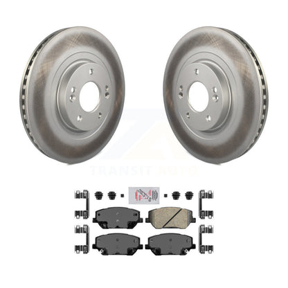 Coated Disc Rotors and Ceramic Brake Pads Kit-KGA-100983 - Kit.bestparts.ca