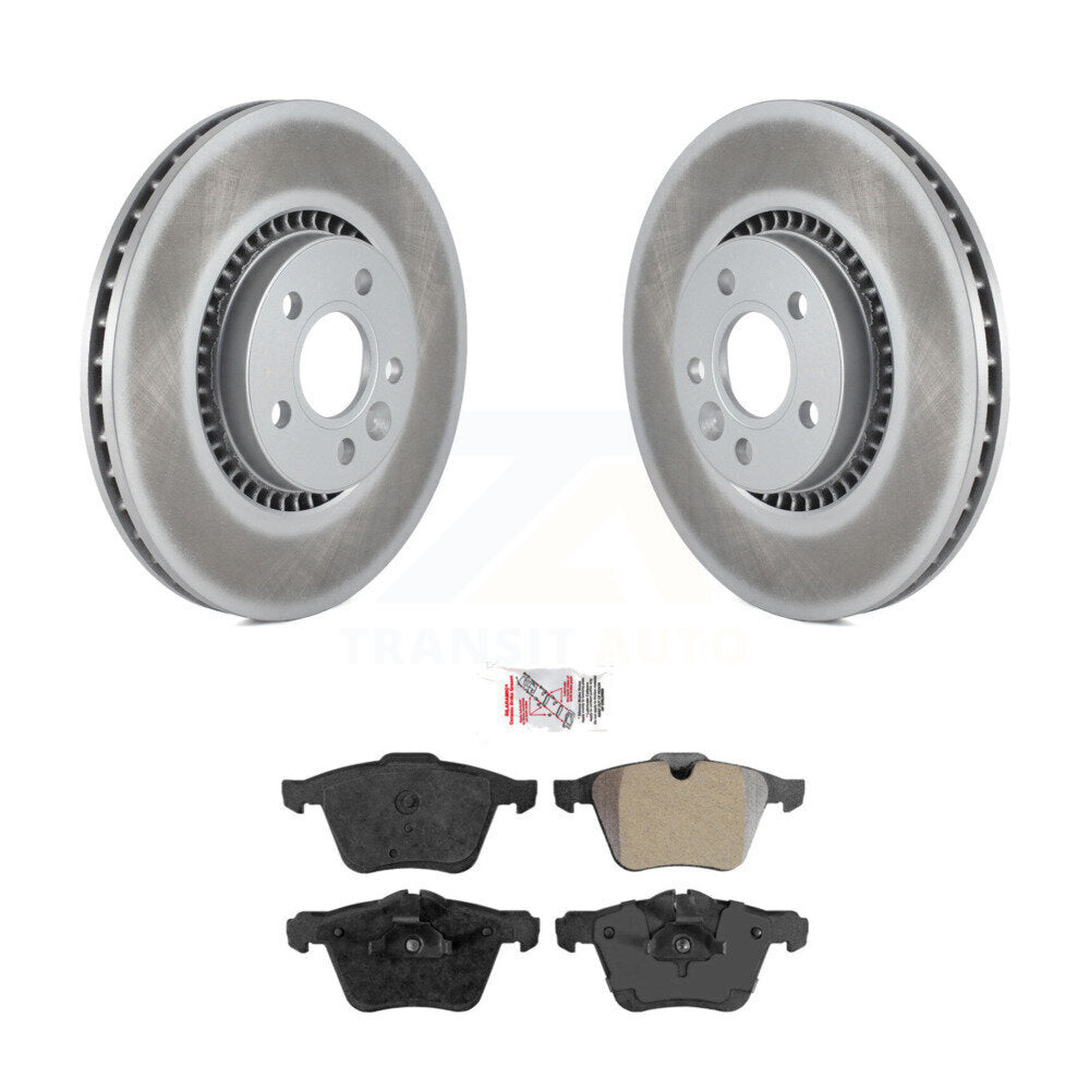Coated Disc Rotors and Semi-Metallic Brake Pads Kit-KGA-100984 - Kit.bestparts.ca Kit.bestparts.ca