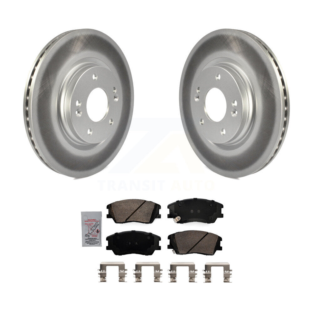 Coated Disc Rotors and Ceramic Brake Pads Kit-KGA-100995 - Kit.bestparts.ca Kit.bestparts.ca