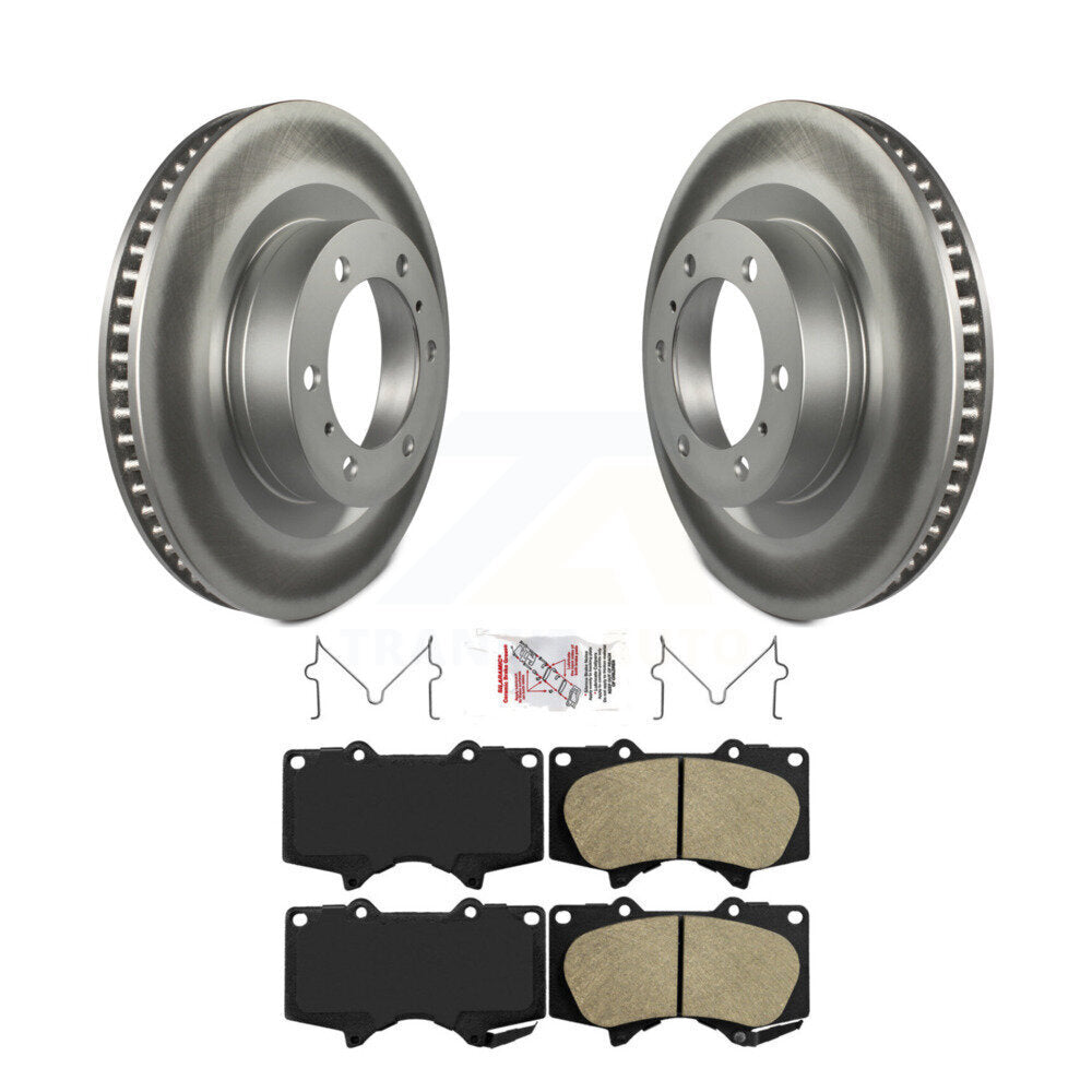 Coated Disc Rotors and Ceramic Brake Pads Kit-KGA-101003 - Kit.bestparts.ca