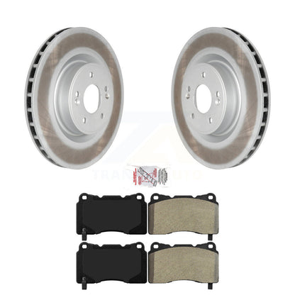 Coated Disc Rotors and Semi-Metallic Brake Pads Kit-KGA-101011 - Kit.bestparts.ca