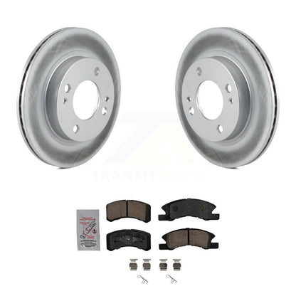 Coated Disc Rotors and Ceramic Brake Pads Kit-KGA-101016 - Kit.bestparts.ca