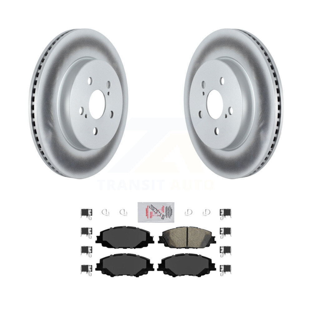Coated Disc Rotors and Ceramic Brake Pads Kit-KGA-101034 - Kit.bestparts.ca Kit.bestparts.ca