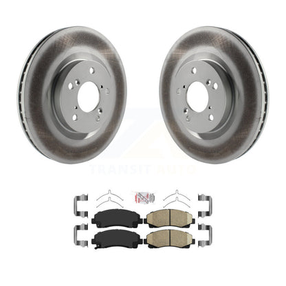 Coated Disc Rotors and Ceramic Brake Pads Kit-KGA-101039 - Kit.bestparts.ca