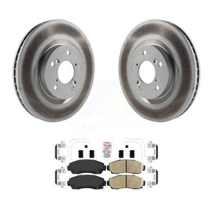 Coated Disc Rotors and Ceramic Brake Pads Kit-KGA-101040 - Kit.bestparts.ca