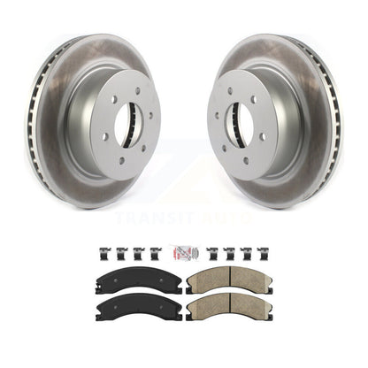 Coated Disc Rotors and Ceramic Brake Pads Kit-KGA-101048 - Kit.bestparts.ca