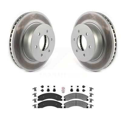 Coated Disc Rotors and Semi-Metallic Brake Pads Kit-KGA-101049 - Kit.bestparts.ca