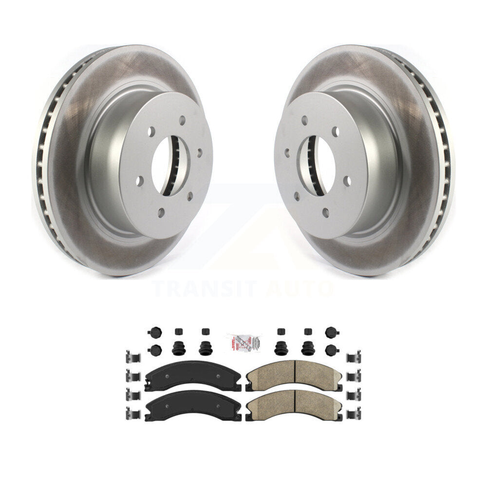 Coated Disc Rotors and Ceramic Brake Pads Kit-KGA-101050 - Kit.bestparts.ca