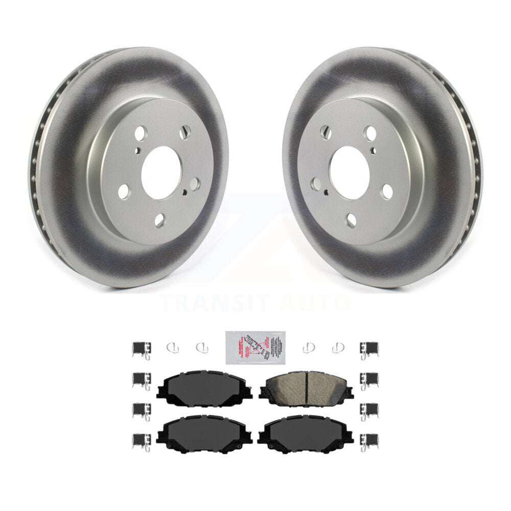 Coated Disc Rotors and Ceramic Brake Pads Kit-KGA-101053 - Kit.bestparts.ca