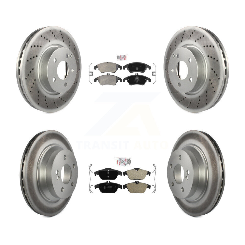 Disc Rotors and Semi-Metallic Brake Pads Kit-KGA-101065