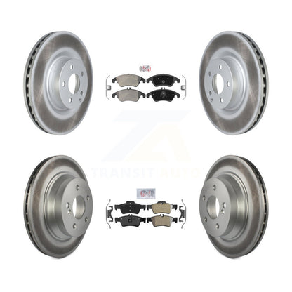 Coated Disc Rotors and Semi-Metallic Brake Pads Kit-KGA-101067 - Kit.bestparts.ca