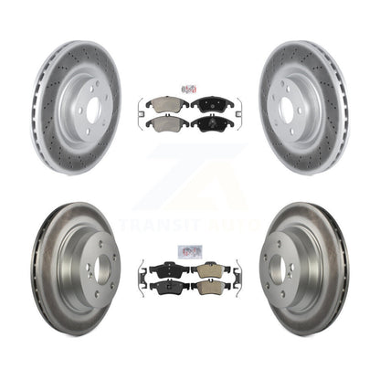 coated disc rotors and semi metallic brake pads-kga-101068 - Kit.bestparts.ca