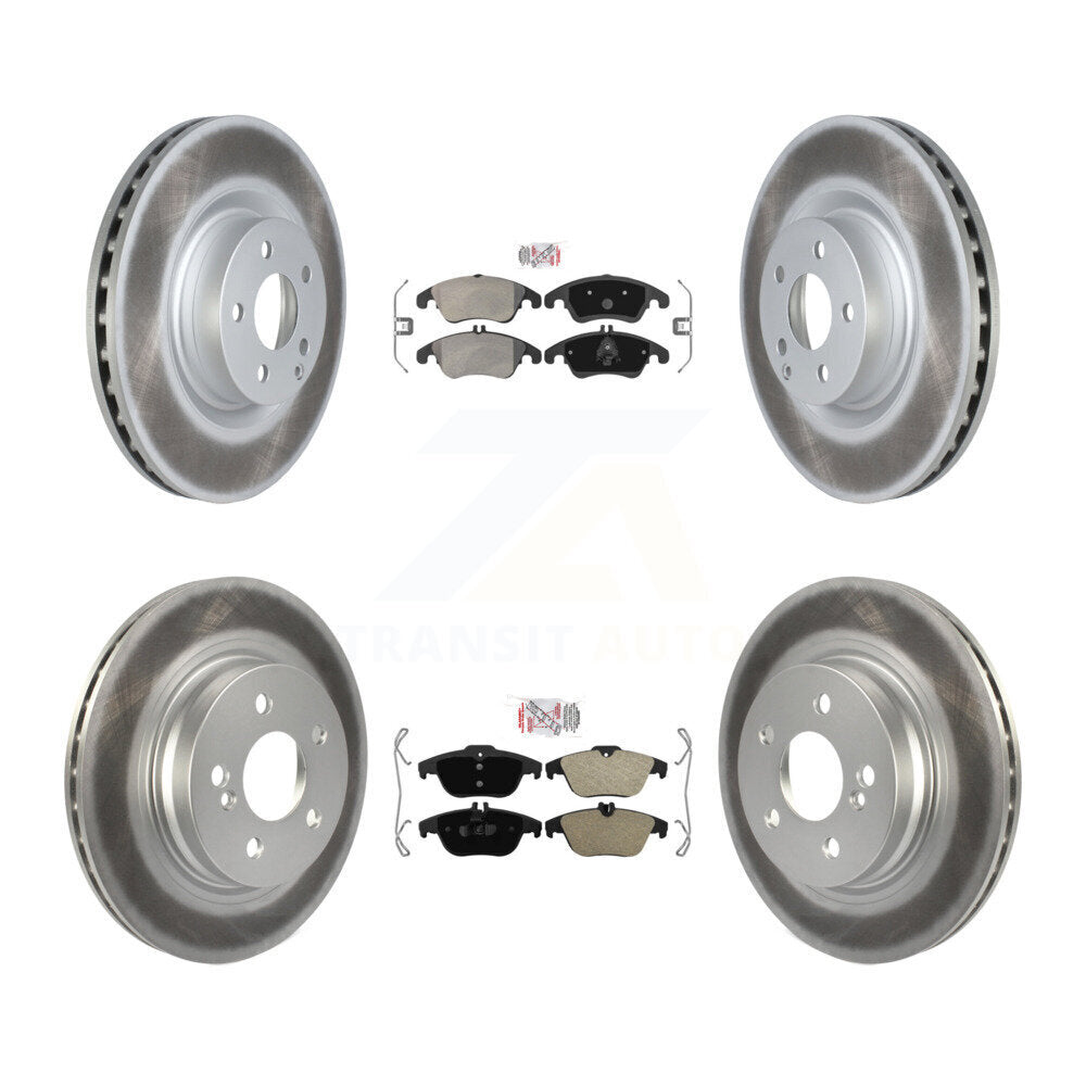 Coated Disc Rotors and Semi-Metallic Brake Pads Kit-KGA-101071 - Kit.bestparts.ca Kit.bestparts.ca