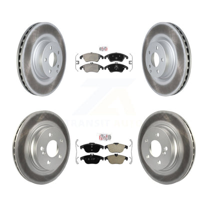 Coated Disc Rotors and Semi-Metallic Brake Pads Kit-KGA-101071 - Kit.bestparts.ca