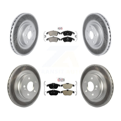 coated disc rotors and semi metallic brake pads-kga-101073 - Kit.bestparts.ca