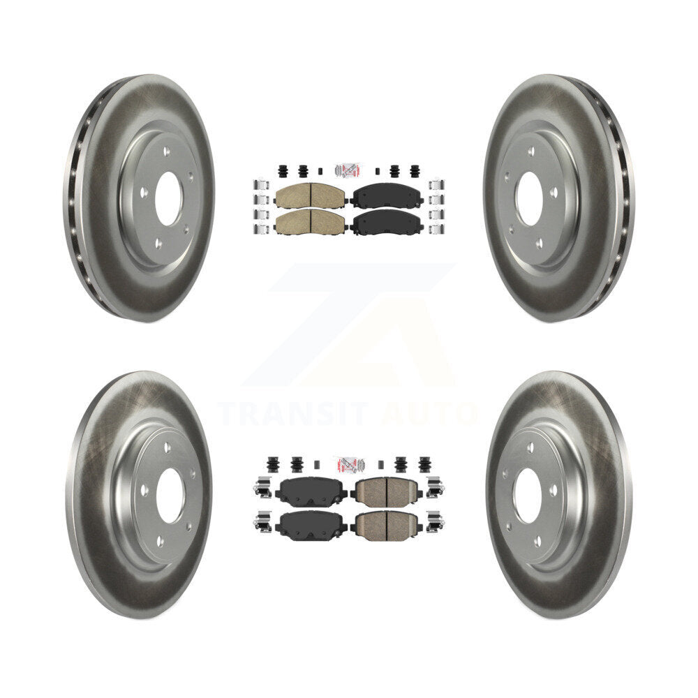 Disc Rotors and Ceramic Brake Pads Kit-KGA-101075 - Kit.bestparts.ca