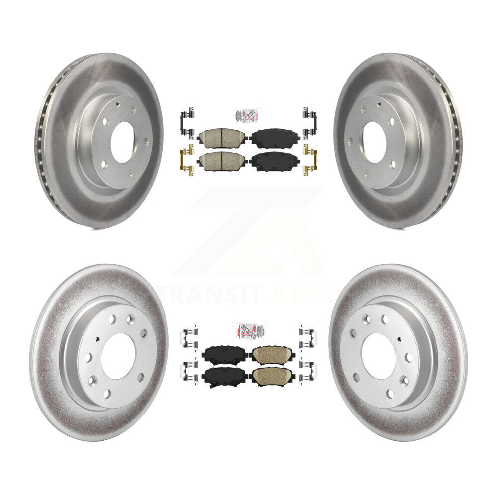 Disc Rotors and Ceramic Brake Pads Kit-KGA-101081 - Kit.bestparts.ca