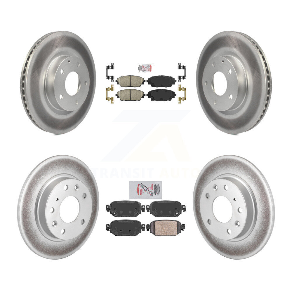 Disc Rotors and Ceramic Brake Pads Kit-KGA-101083 - Kit.bestparts.ca Kit.bestparts.ca