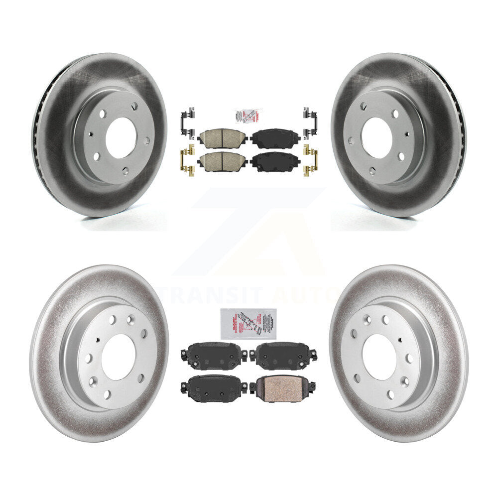 Disc Rotors and Ceramic Brake Pads Kit-KGA-101085 - Kit.bestparts.ca Kit.bestparts.ca