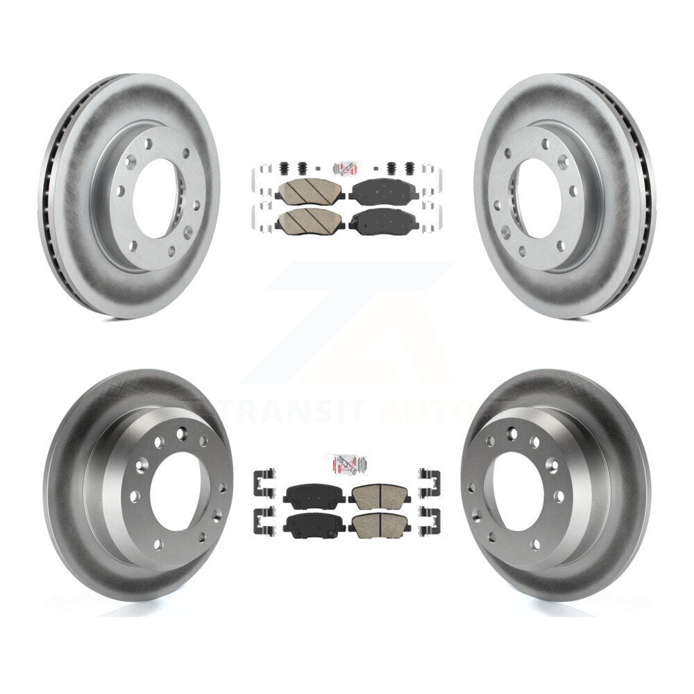Disc Rotors and Ceramic Brake Pads Kit-KGA-101086 - Kit.bestparts.ca