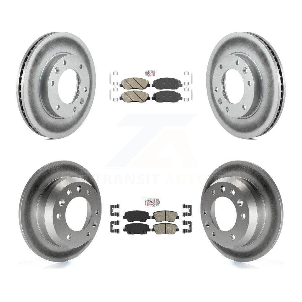Disc Rotors and Ceramic Brake Pads Kit-KGA-101087 - Kit.bestparts.ca