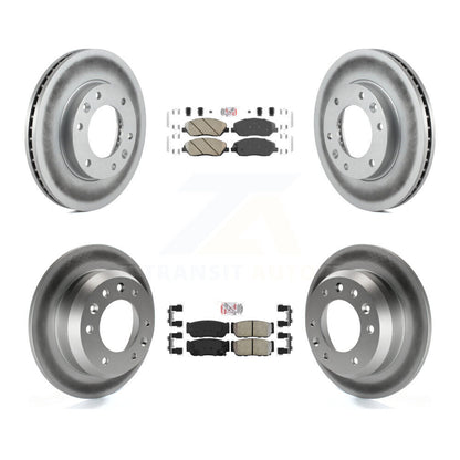 Disc Rotors and Ceramic (Front) & Semi-Metallic (Rear) Brake Pads Kit-KGA-101111 - Kit.bestparts.ca