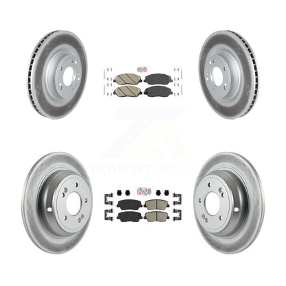 coated disc rotors and ceramic brake pads-kga-101117 - Kit.bestparts.ca