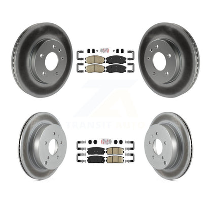 Disc Rotors and Ceramic Brake Pads Kit-KGA-101121 - Kit.bestparts.ca