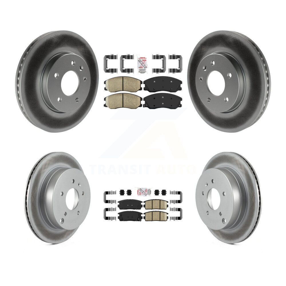 Disc Rotors and Ceramic Brake Pads Kit-KGA-101122 - Kit.bestparts.ca