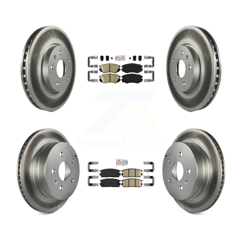 Disc Rotors and Ceramic Brake Pads Kit-KGA-101123 - Kit.bestparts.ca