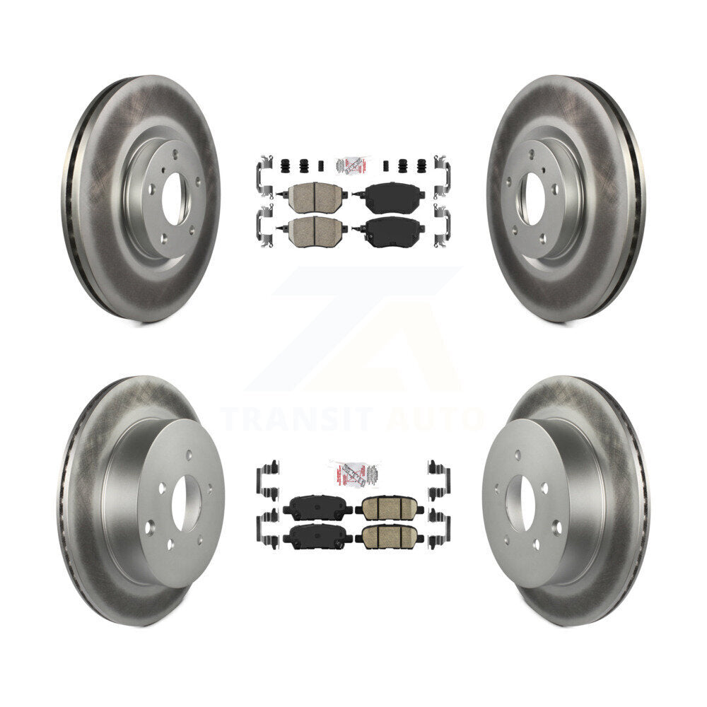 disc rotors and ceramic brake pads-kga-101134 - Kit.bestparts.ca