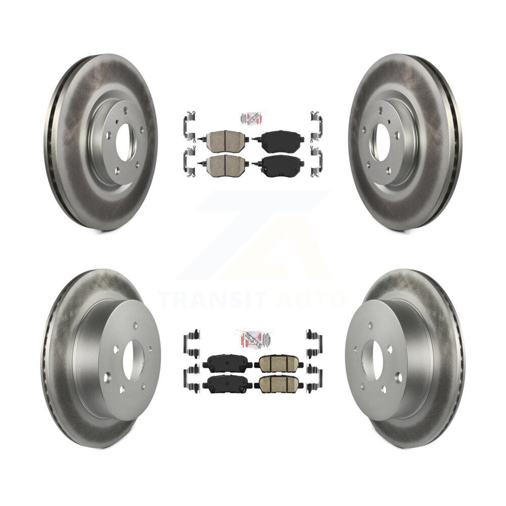 Disc Rotors and Ceramic Brake Pads Kit-KGA-101135 - Kit.bestparts.ca
