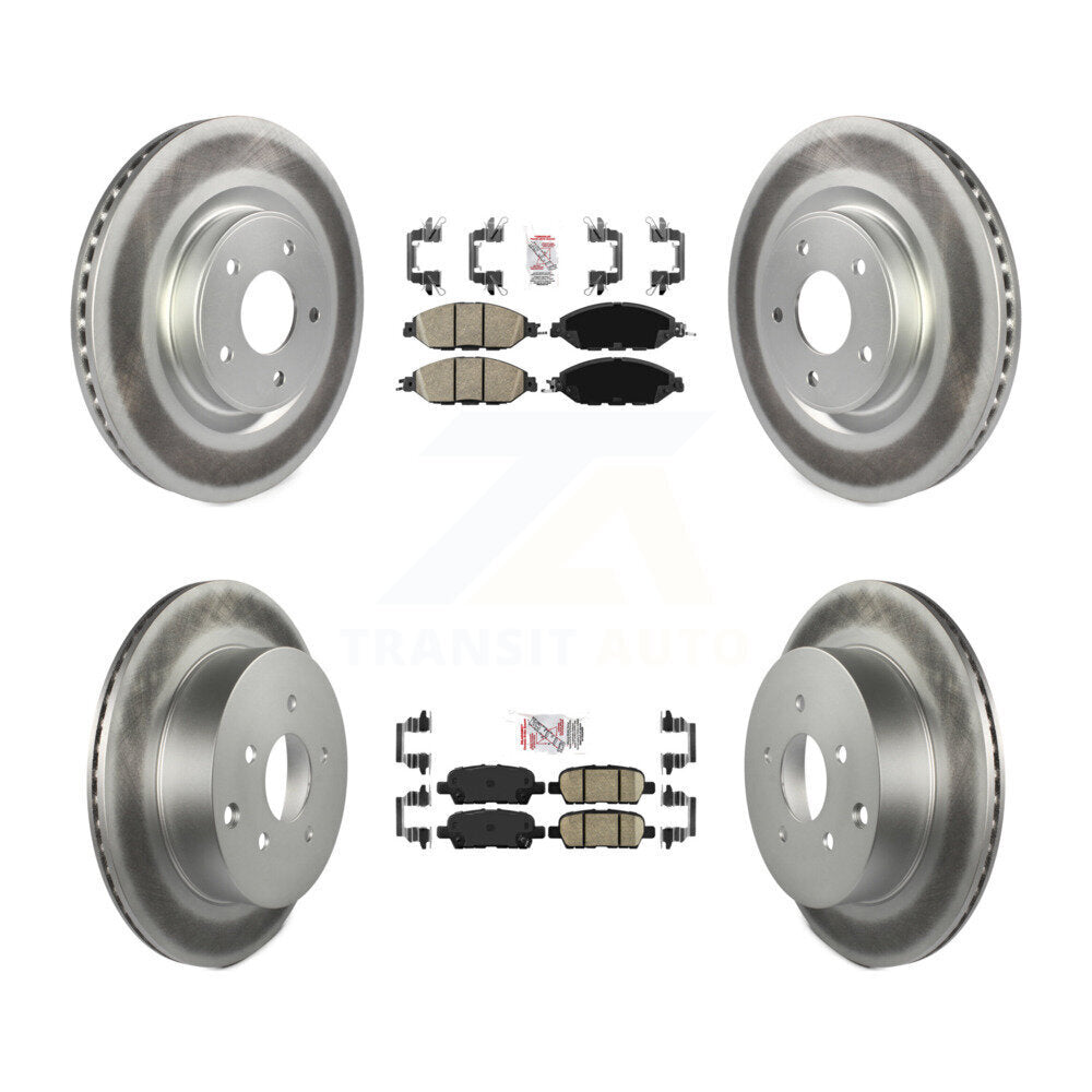 Disc Rotors and Ceramic Brake Pads Kit-KGA-101143 - Kit.bestparts.ca